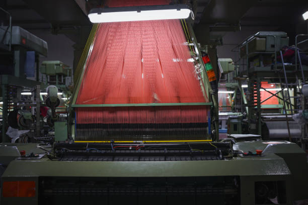close up of iron gear in the factory