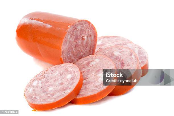 Garlic Sausage Stock Photo - Download Image Now - Garlic, Salami, Appetizer