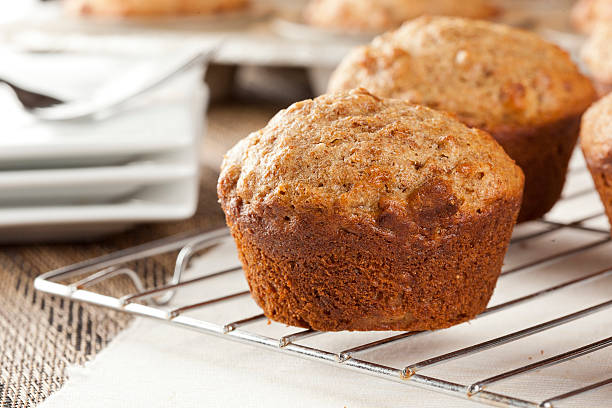 istock Fresh Homemade Bran Muffins 159304848