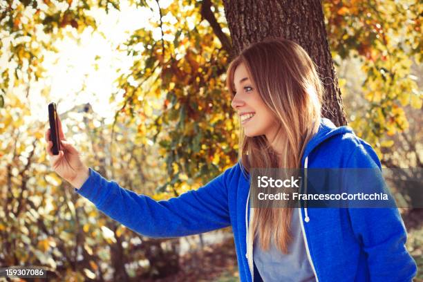 Young Woman At The Park Stock Photo - Download Image Now - Adolescence, Adult, Beautiful People