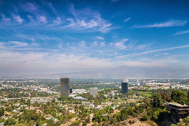 istock Panorama of Los Angeles County 159307539