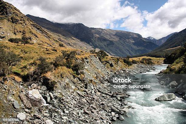 Panorama De Nueva Zelanda Foto de stock y más banco de imágenes de Aire libre - Aire libre, Australasia, Azul