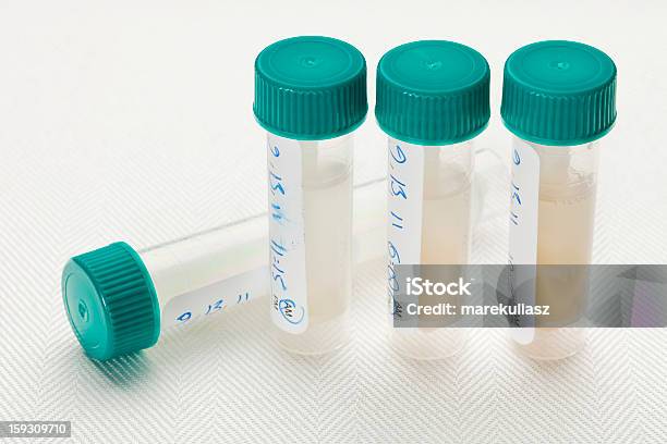 Saliva Samples For Laboratory Test Stock Photo - Download Image Now - Collection, Tube, Tubing
