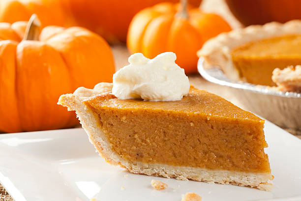 istock Fresh Homemade Pumpkin Pie 159309876