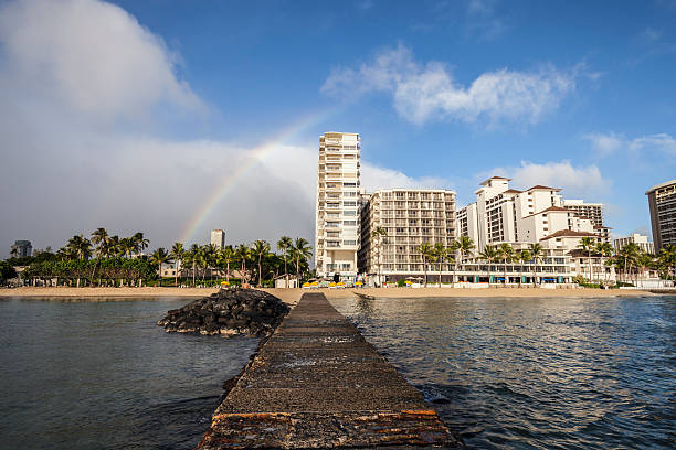 istock Waikiki Rainbow Jetty 159312693