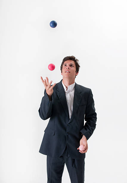 istock Juggling businessman 159314837