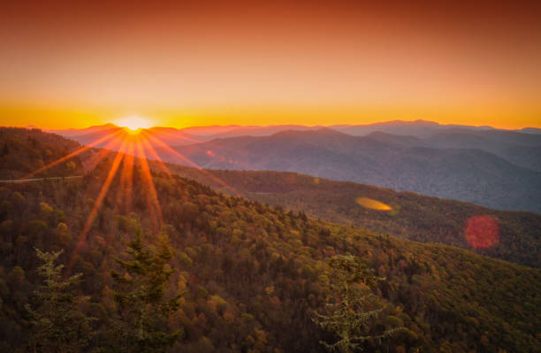 istock Sunrise at Water Rock Knob 1593169662