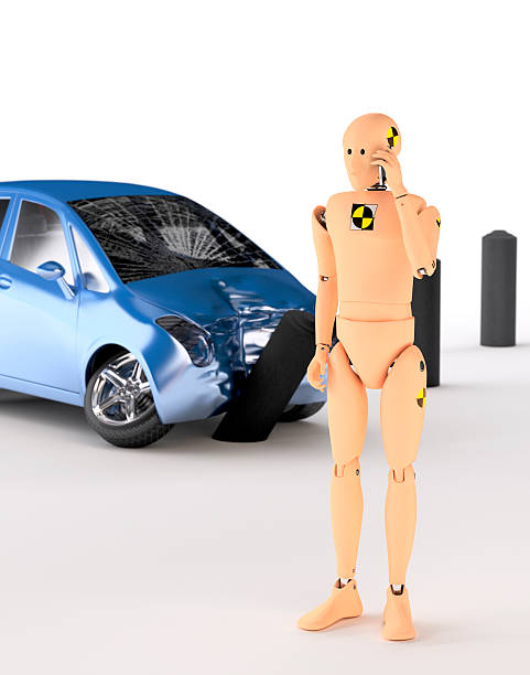 Crash Test Dummy Crash Test Dummy after the crash. 3D concept crash test dummy stock pictures, royalty-free photos & images