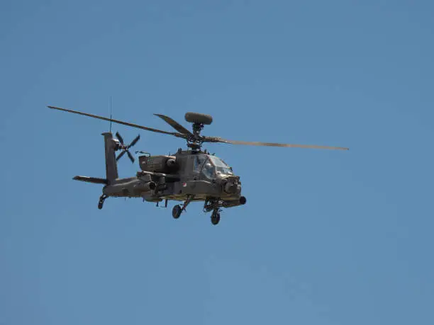 AH64D helicopter