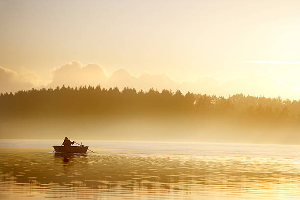 istock Landscape in morning haze 159320182