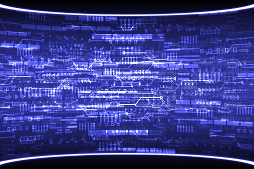 Digital Vector Background Image 039ht Digital Vector Background Stock Illustration - Download Image Now ...