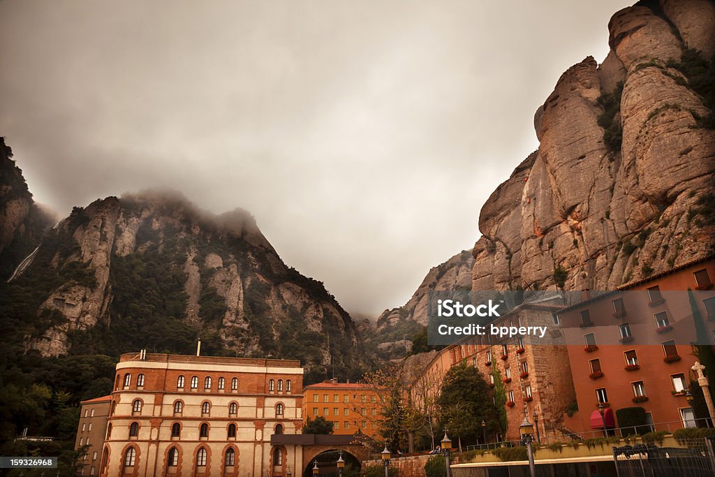 Monestir monasterio Montserrat de Cataluña, España - Foto de stock de Arquitectura libre de derechos