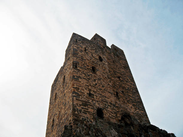 istock Towers of Ingushetia. Ancient architecture and ruins 1593349107
