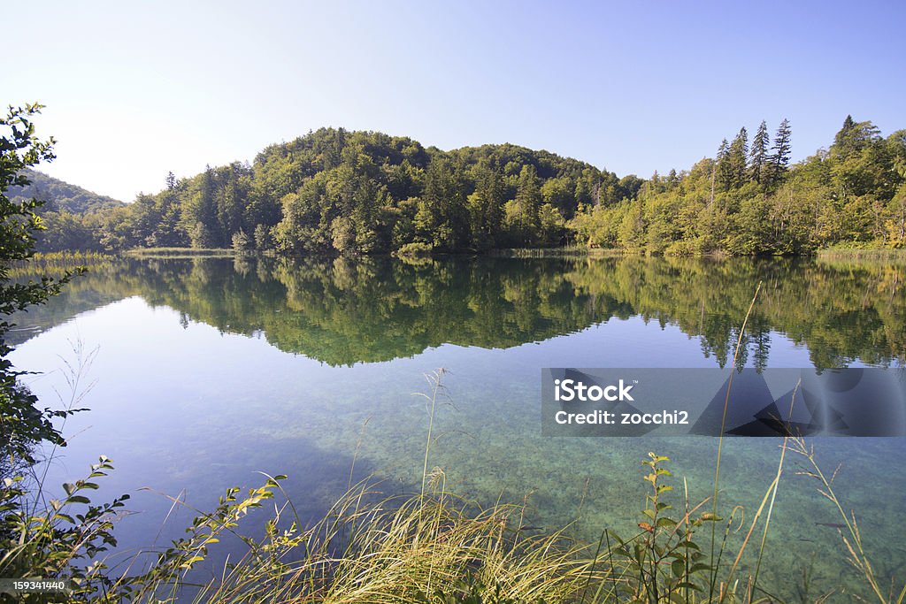 Nationalpark Plitvicer National Park - Lizenzfrei Altwasser - Wasser Stock-Foto