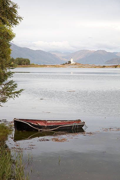 istock Isle Ornsay Lighthouse; Skye, Scotland 159345422