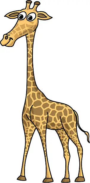 Vector illustration of Giraffe