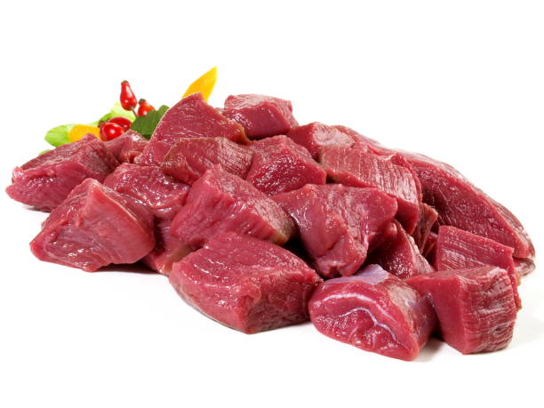 istock Raw Deer Ragout - Wild Game Meat 1593465350