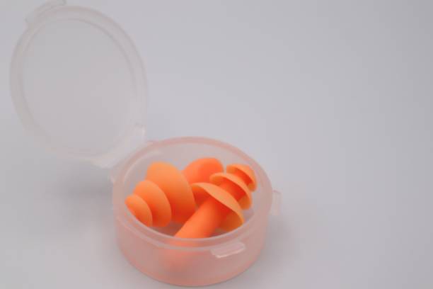 istock Close up of earplugs 1593507004