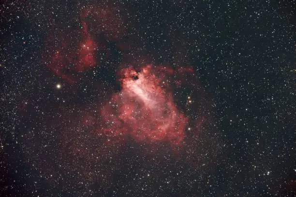 Messier 17 Omega Nebula in Sagittarius