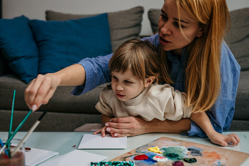 A Genuine Portrayal Of A Mother And Her Daughter As They Experiment