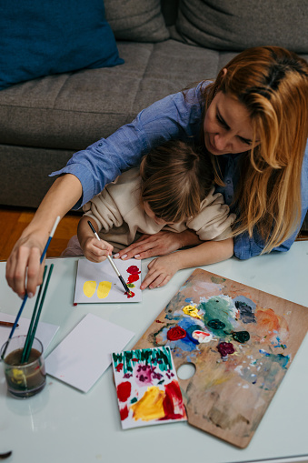 A Genuine Portrayal Of A Mother And Her Daughter As They Experiment