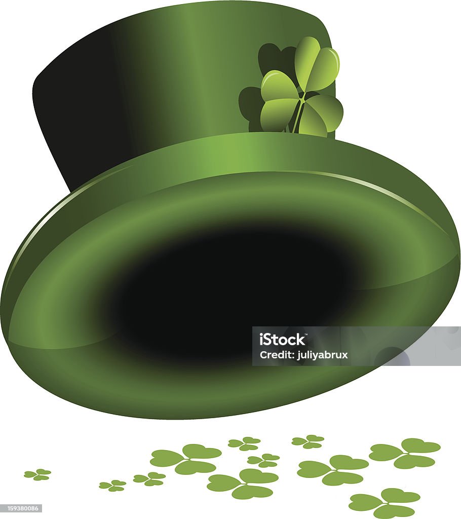 St. Patrick's hat - Vetor de Antigo royalty-free