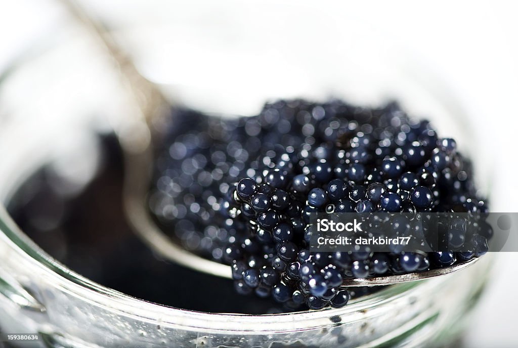 caviar preto - Royalty-free Caviar Foto de stock