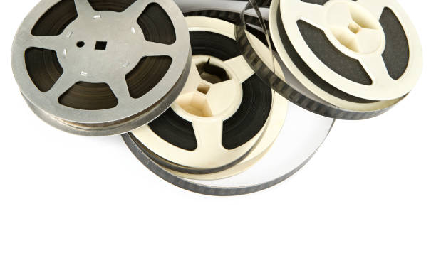 istock Film strip isolated on white . Free space for text. 1593815545