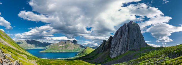istock Mountain peak Segla on Senja in Norway 1593845543