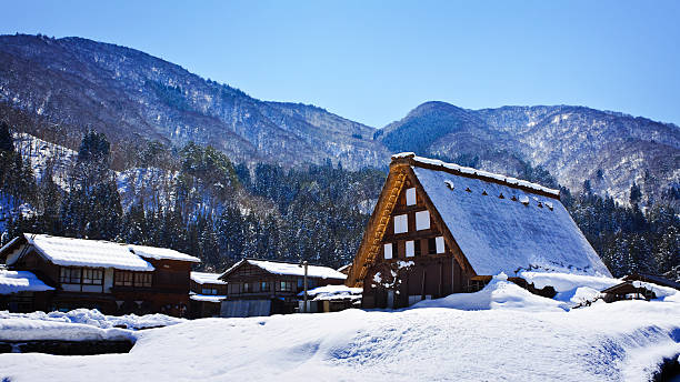 istock Cottages at Ogimachi Village 159386823