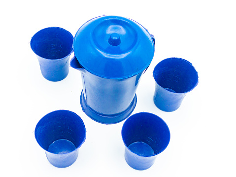 Mini small jugs and glass mineral water purifier