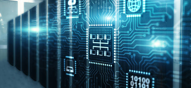 istock Global network concept. 3D icon on futuristic background 1593910201