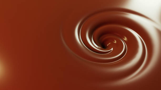 Molten Chocolate with a swirl