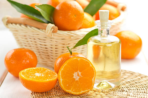 istock Tangerine essential oil 159396456