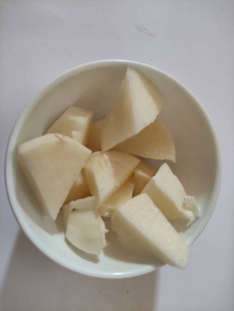 istock Fresh white sweet potato 1593970858