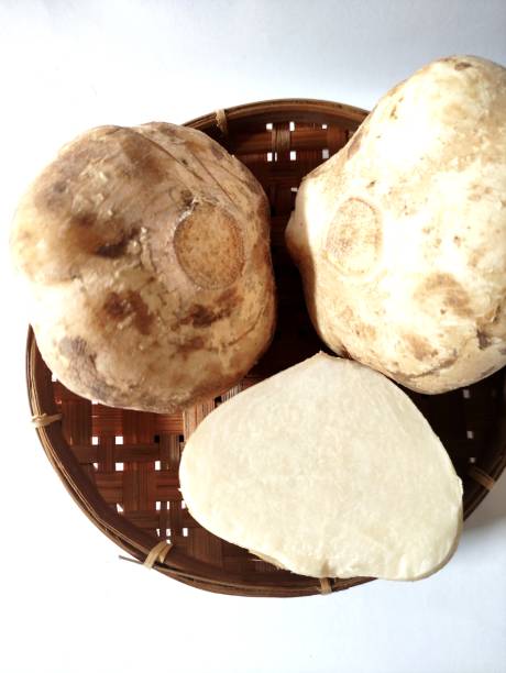 istock Fresh white sweet potato 1593983425