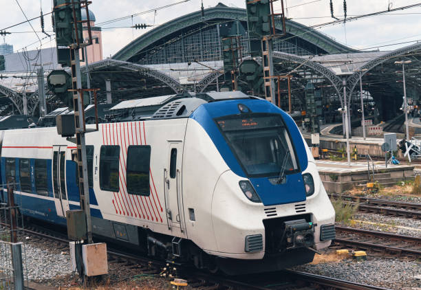 istock Rail Infrastructure Train Leaving Cologne Railroad Station 1594002165
