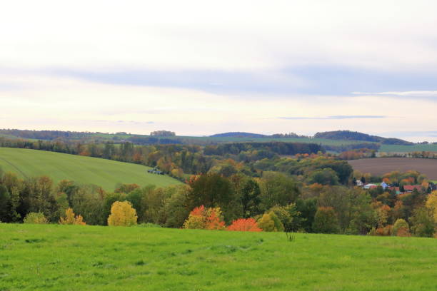 istock Autumn Landscape near Dippoldiswalde in Saxony, Germany 1594052027