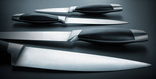 istock Set of kitchen knives 159406316