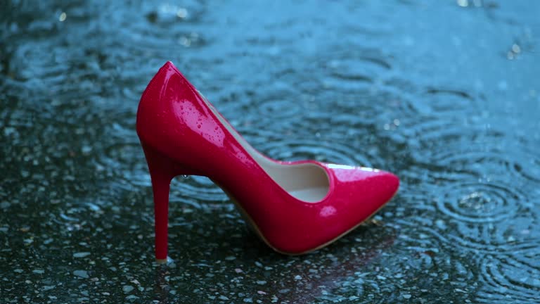 Red shoe