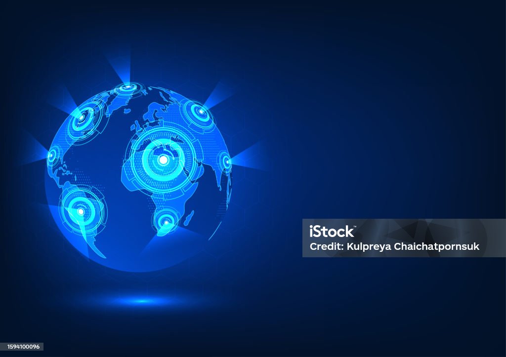 Technology Ruling World Smart World Technology Along With The Technology Circle Along With The ...