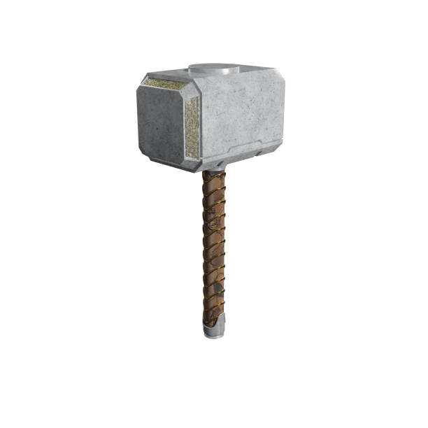 istock Mjolnir the Thor hammer isolated 1594117379