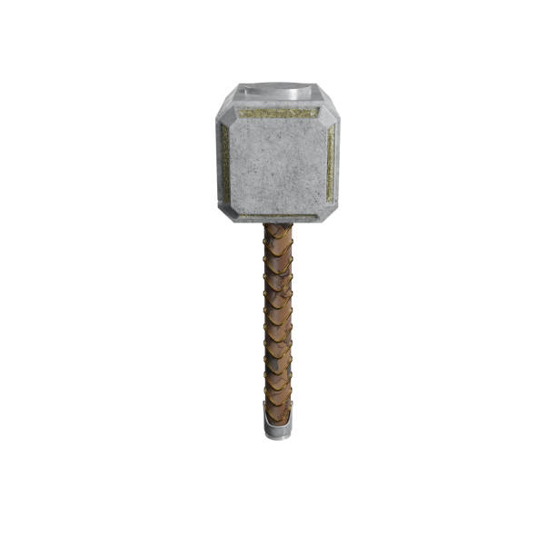 istock Mjolnir the Thor hammer isolated 1594117381