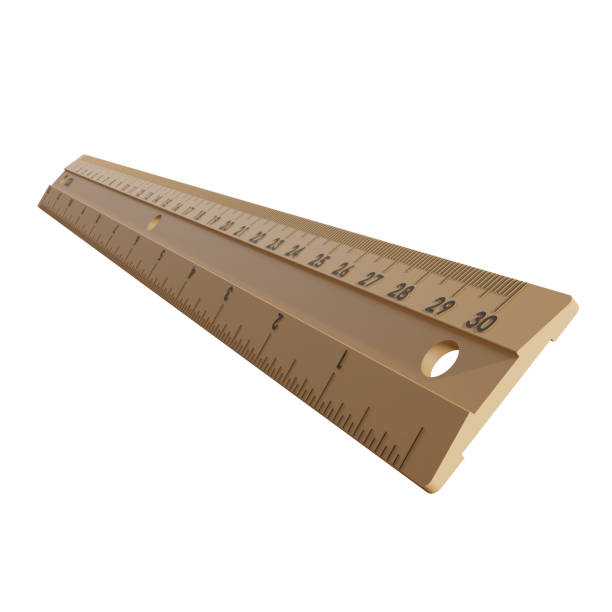 istock Wooden ruler isolated 1594117929
