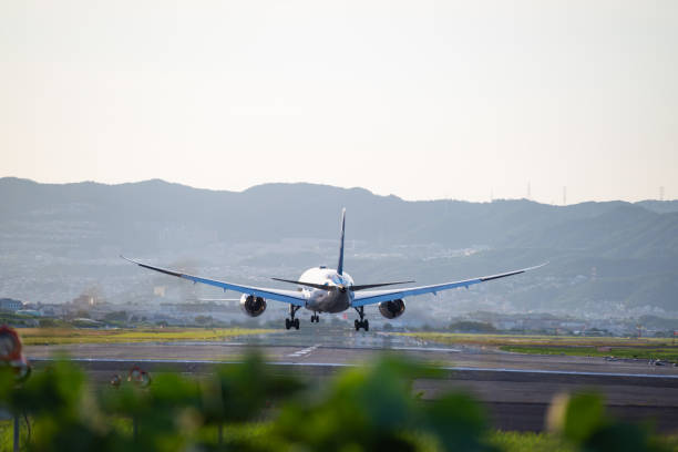 istock A jet aircraft attempting to land 1594156466
