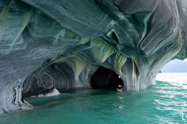 istock Marble Caves (Marble Cathedral), Puerto Rio Tranquilo, Aysen, Chile. 1594169282