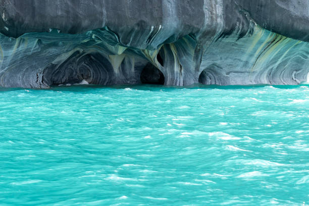 istock Marble Caves (Marble Cathedral), Puerto Rio Tranquilo, Aysen, Chile. 1594169694