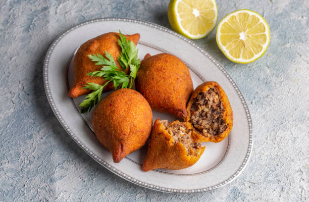 istock Kibbeh is a popular dish in Middle Eastern cuisine (Turkish name; icli kofte) 1594206493