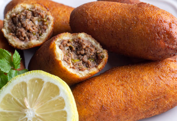 istock Kibbeh is a popular dish in Middle Eastern cuisine (Turkish name; icli kofte) 1594220705