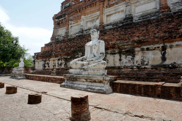 istock Ancient temples and Buddha images 1594286719